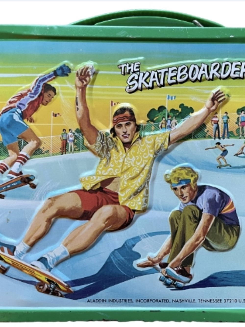 Retro 1978 Lunchpail Skateboarder T-shirt ( Skateboard tee ) Thrasher mag tee - Picture 3 of 7